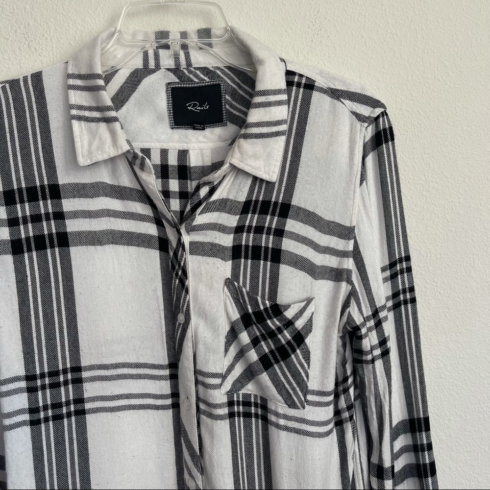 Rails Button Down Long Sleeve Plaided / Checks Fl… - image 1